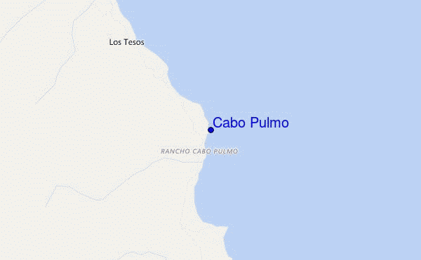 carte de localisation de Cabo Pulmo