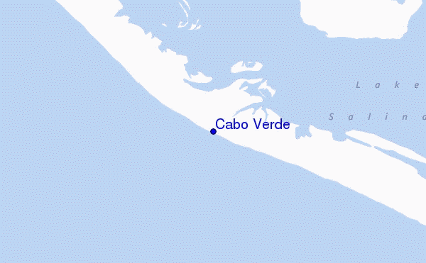 carte de localisation de Cabo Verde