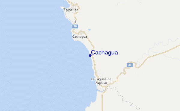 carte de localisation de Cachagua