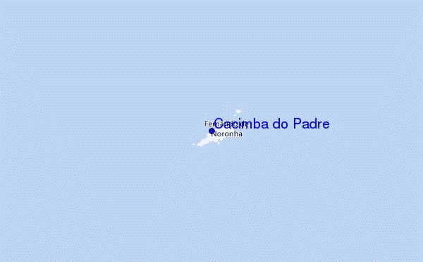 Cacimba do Padre Location Map