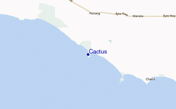 Cactus Location Map