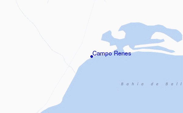 carte de localisation de Campo Renes