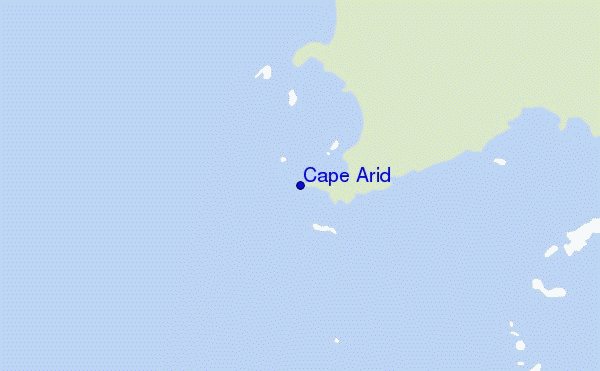 carte de localisation de Cape Arid