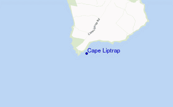 carte de localisation de Cape Liptrap
