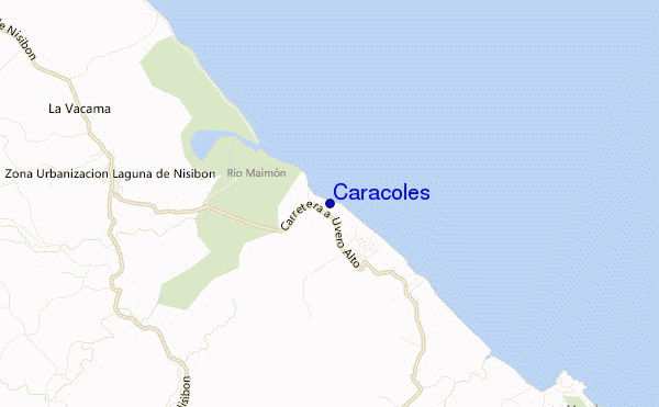 carte de localisation de Caracoles