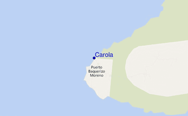 carte de localisation de Carola