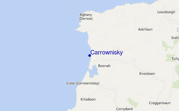 carte de localisation de Carrownisky