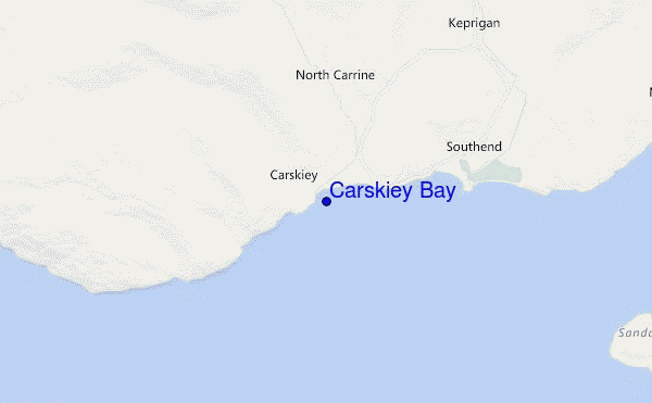 carte de localisation de Carskiey Bay