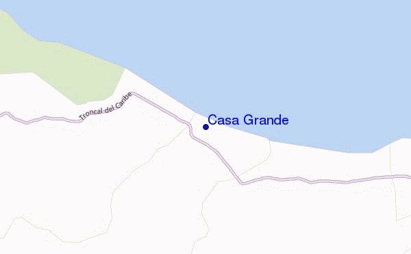 carte de localisation de Casa Grande