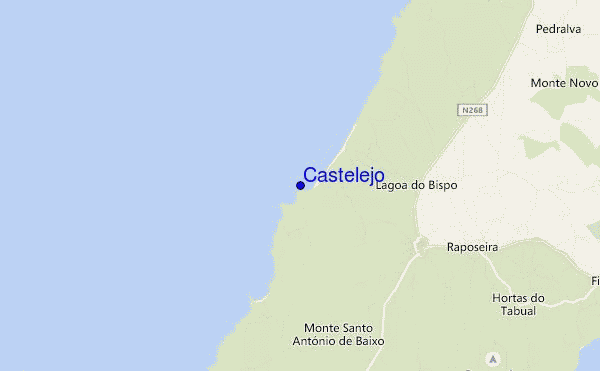 carte de localisation de Castelejo