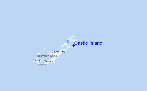 Castle Island Location Map