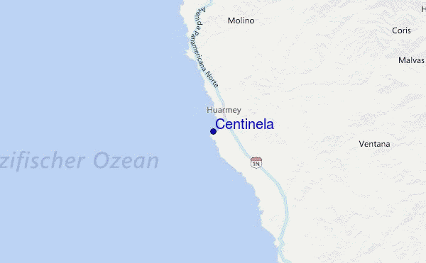 Centinela Location Map