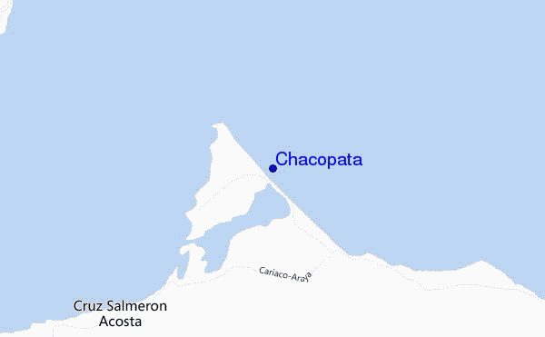 carte de localisation de Chacopata