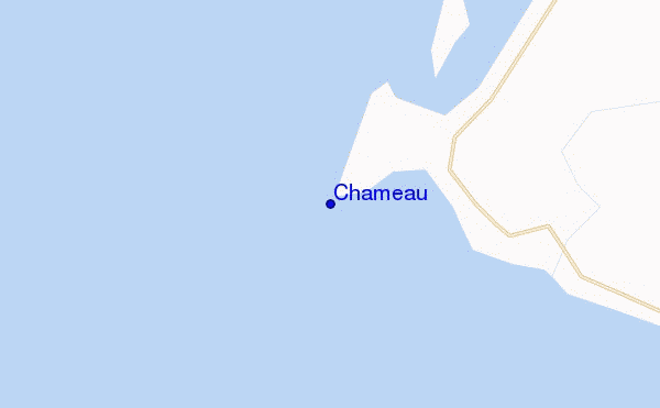 carte de localisation de Chameau