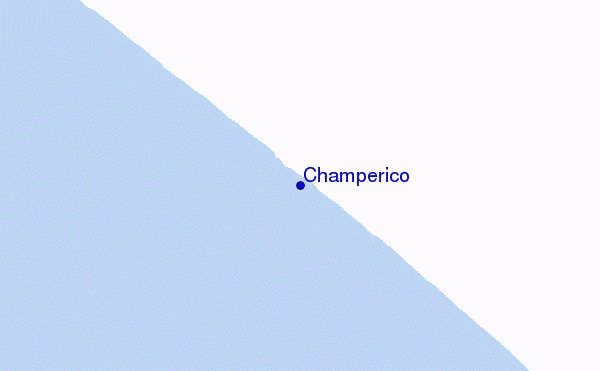 carte de localisation de Champerico