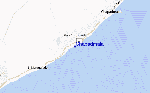 carte de localisation de Chapadmalal