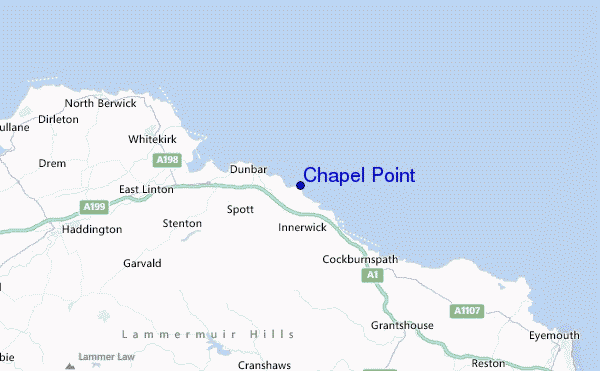 Chapel Point Location Map
