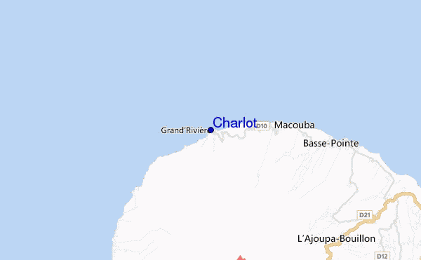 carte de localisation de Charlot