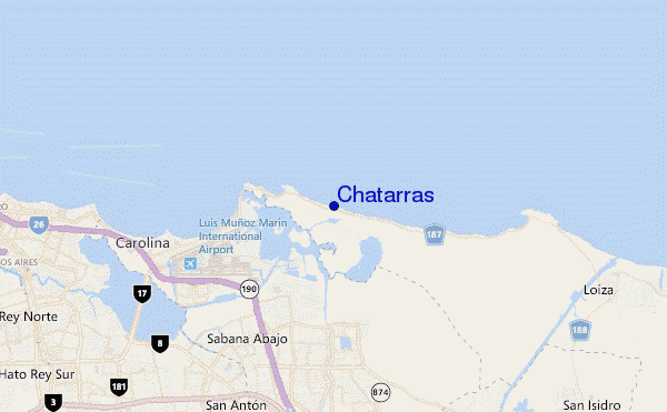 carte de localisation de Chatarras