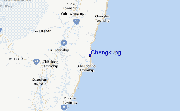 Chengkung Location Map