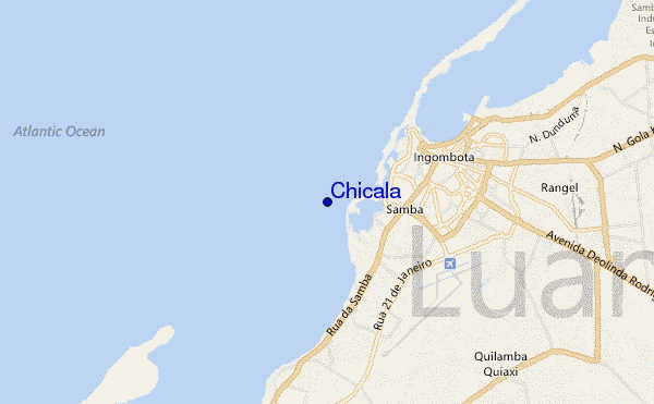 carte de localisation de Chicala