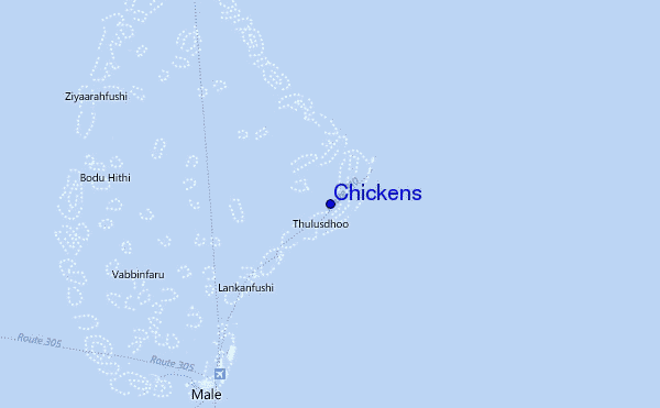 Chickens Location Map