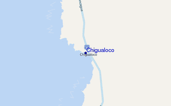 carte de localisation de Chigualoco