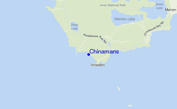 carte de localisation de Chinamans