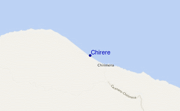 carte de localisation de Chirere
