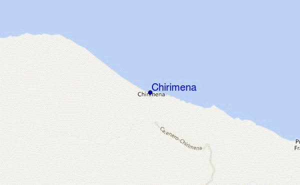 carte de localisation de Chirimena