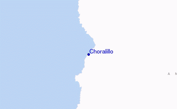 carte de localisation de Choralillo