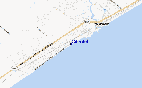 carte de localisation de Cibratel