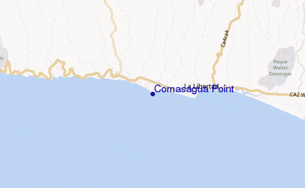 carte de localisation de Comasagua Point