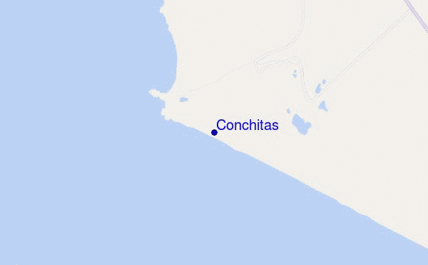 carte de localisation de Conchitas
