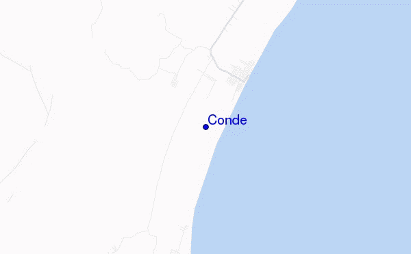 carte de localisation de Conde