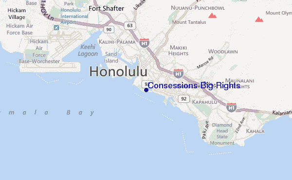 carte de localisation de Consessions/Big Rights