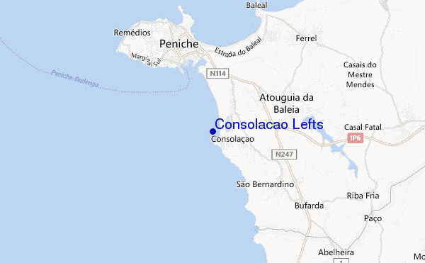 carte de localisation de Consolacao Lefts