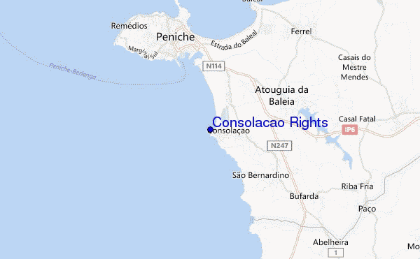 carte de localisation de Consolacao Rights