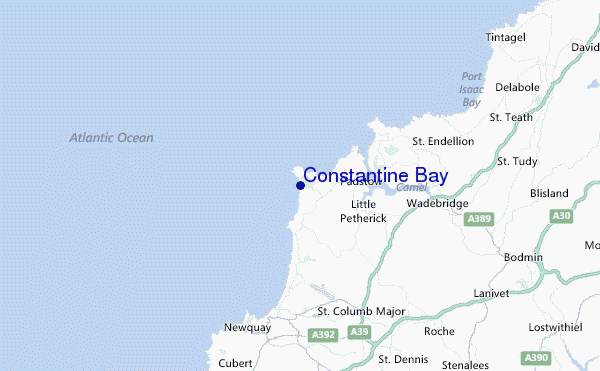 Constantine Bay Location Map