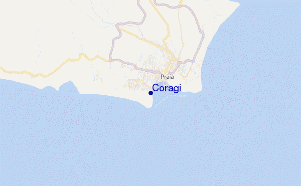 carte de localisation de Coragi