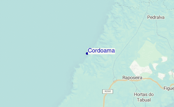 carte de localisation de Cordoama