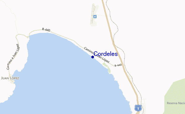 carte de localisation de Cordeles