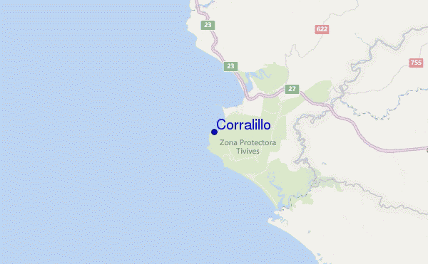 carte de localisation de Corralillo