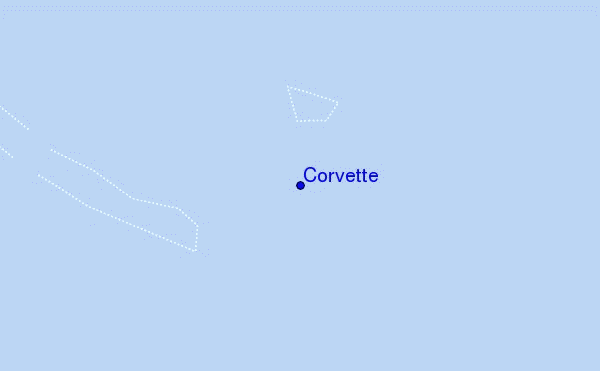 carte de localisation de Corvette