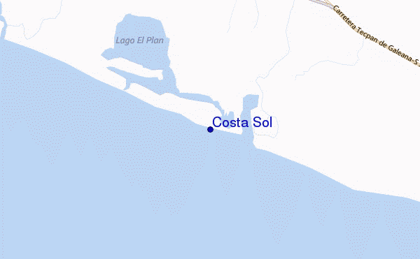 carte de localisation de Costa Sol