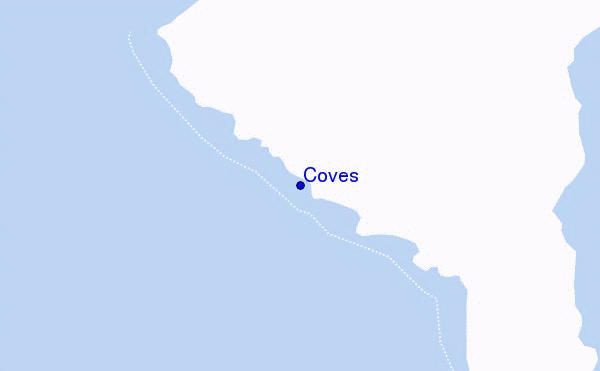 carte de localisation de Coves