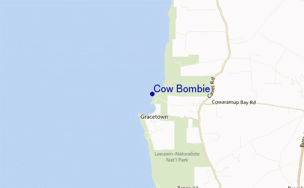 carte de localisation de Cow Bombie