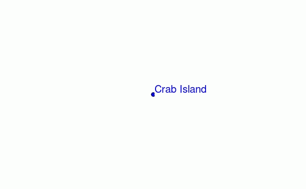 carte de localisation de Crab Island