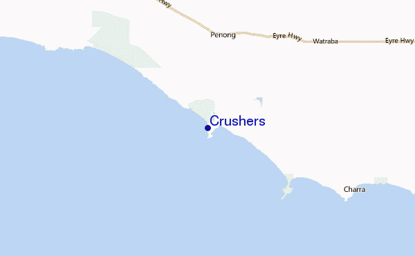 Crushers Location Map
