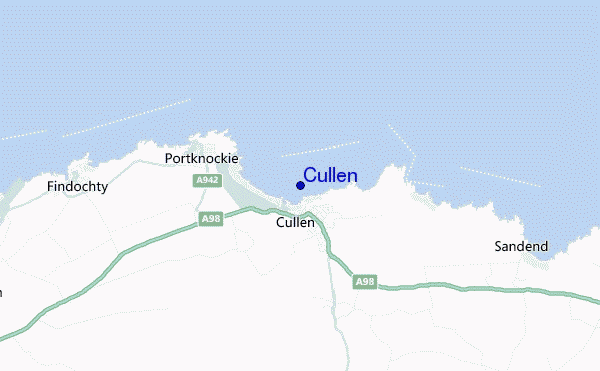 carte de localisation de Cullen